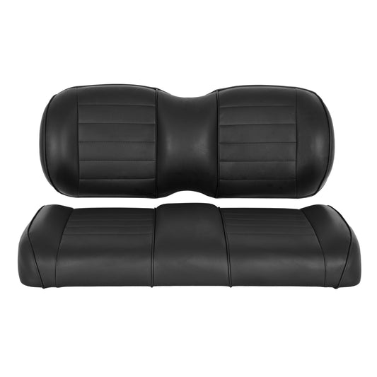 Club Car Precedent Onward Tempo Premium OEM Style Front Replacement Black Seat Assemblies