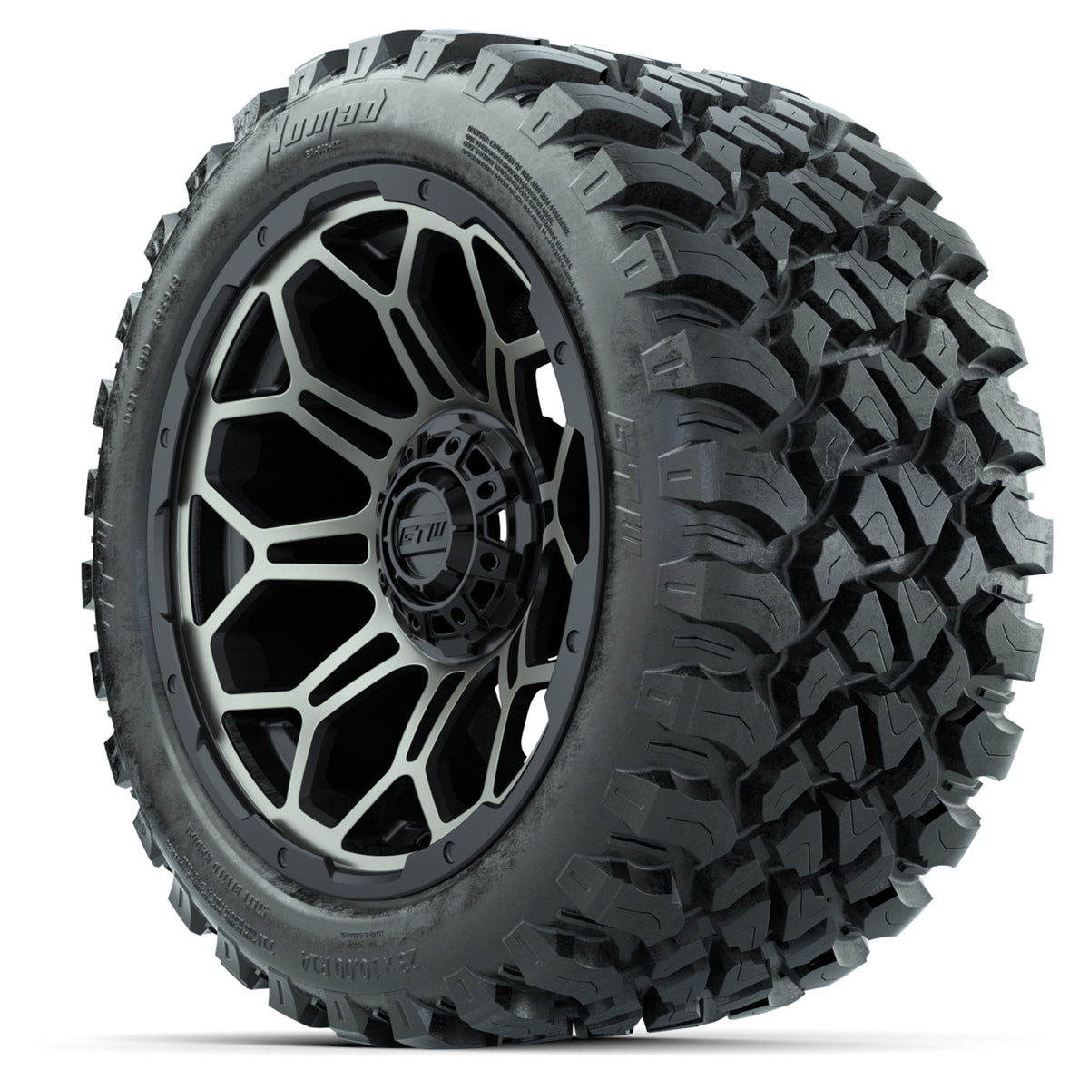 14" GTW Bravo Wheels and 23x10-14 Nomad All-Terrain Tires