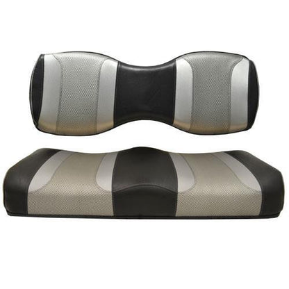 Tsunami Liquid Silver Rush w/Liquid Silver Rush Rear Seat Cushion Set