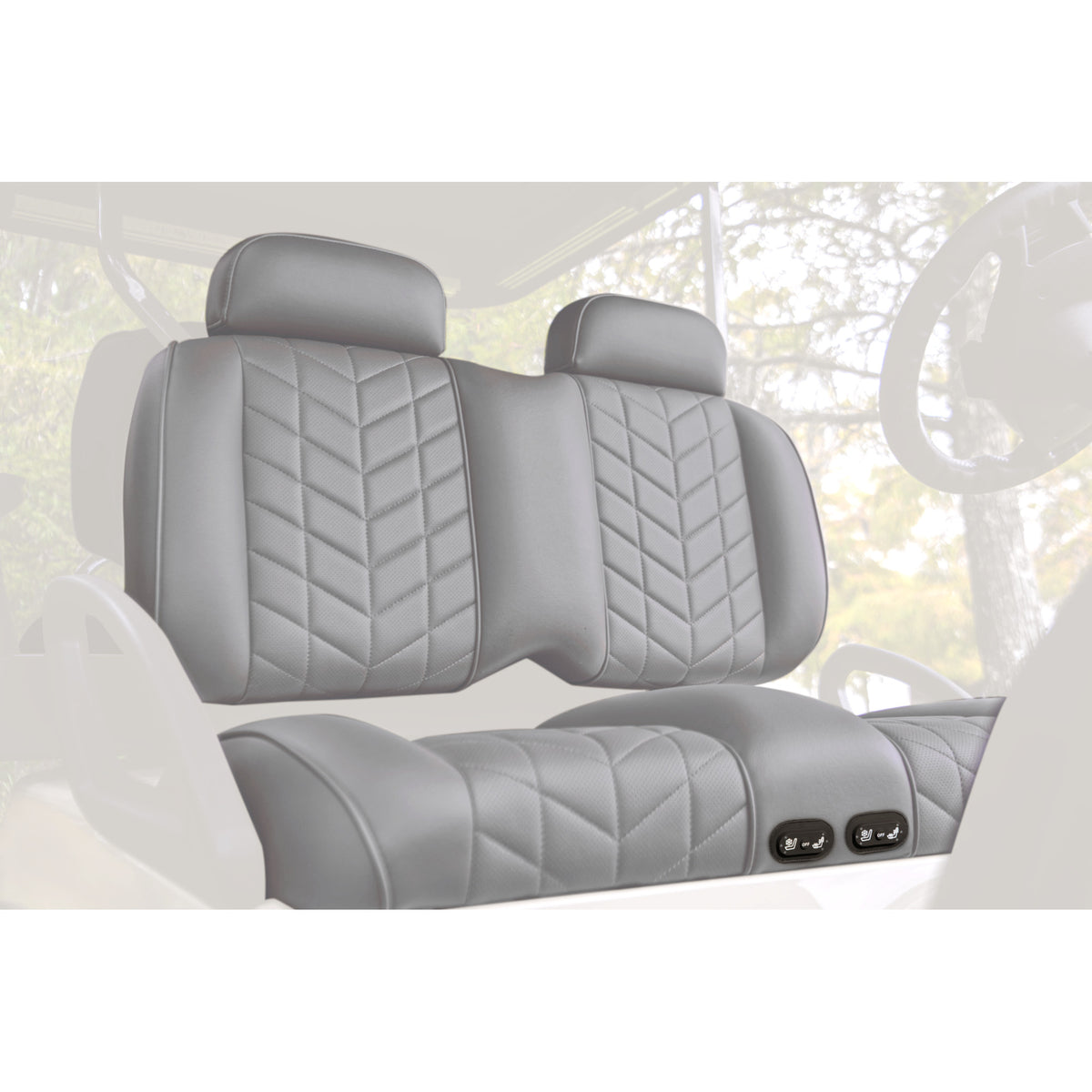 MadJax Aviator Yamaha Drive/Drive2 & ICON Graphite with Thermaflex Front Seat Cushions