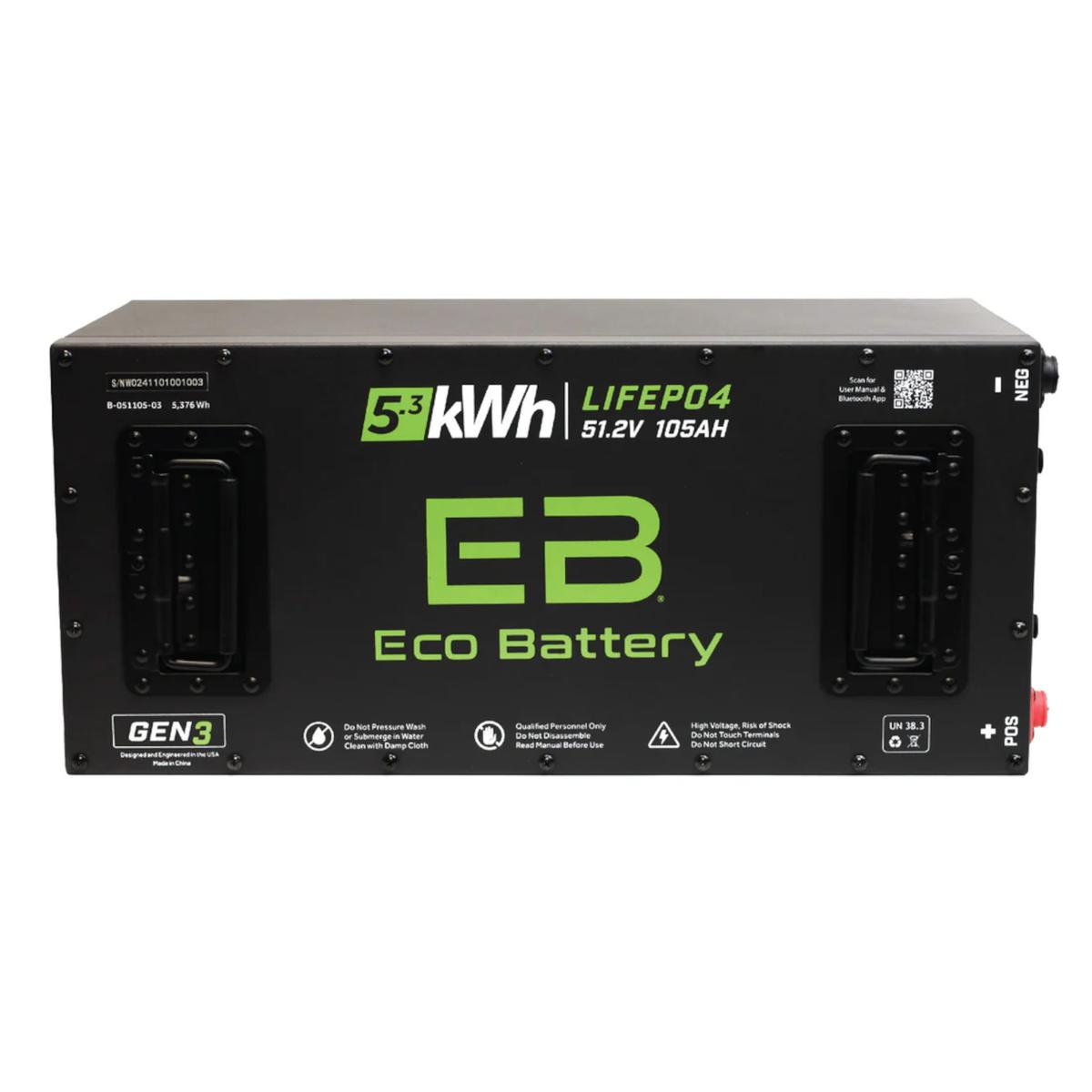 48V 105Ah GEN3 Eco Skinny Battery Individual
