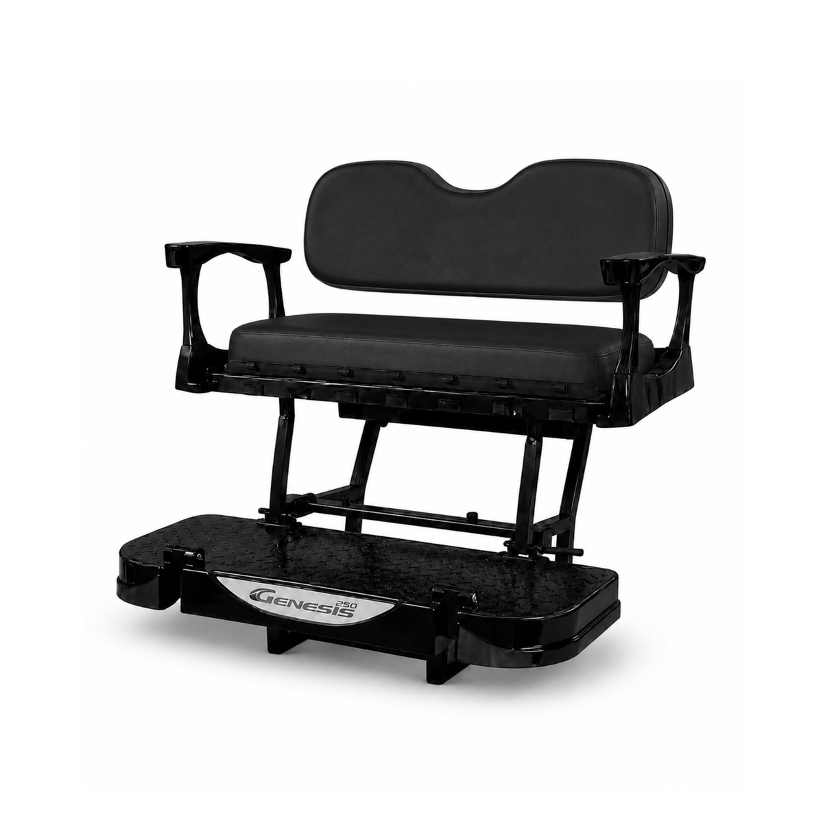 MadJax Genesis 250 Steel Rear Flip Seat Kit with Deluxe / Standard Cushions for Club Car DS, Precedent, Tempo & Onward
