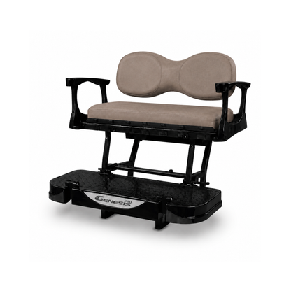 MadJax Genesis 250 Steel Rear Flip Seat Kits with Deluxe / Standard Cushions for EZGO TXT & RXV