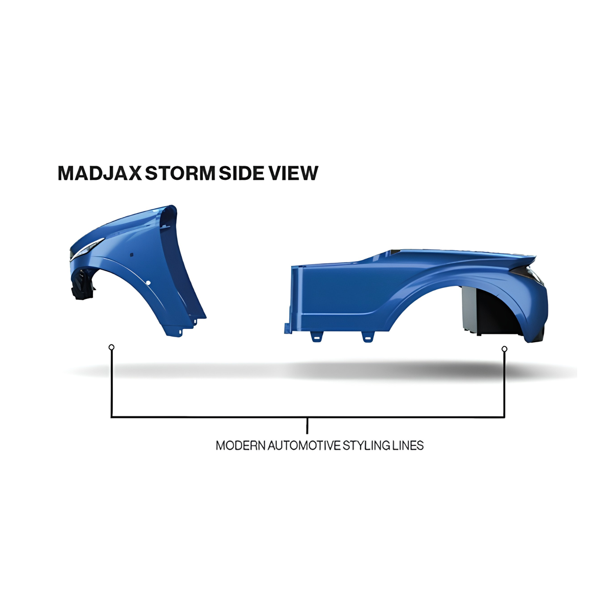 MadJax® Storm Body Kit for E-Z-GO TXT (1994–Current) – Sea Storm