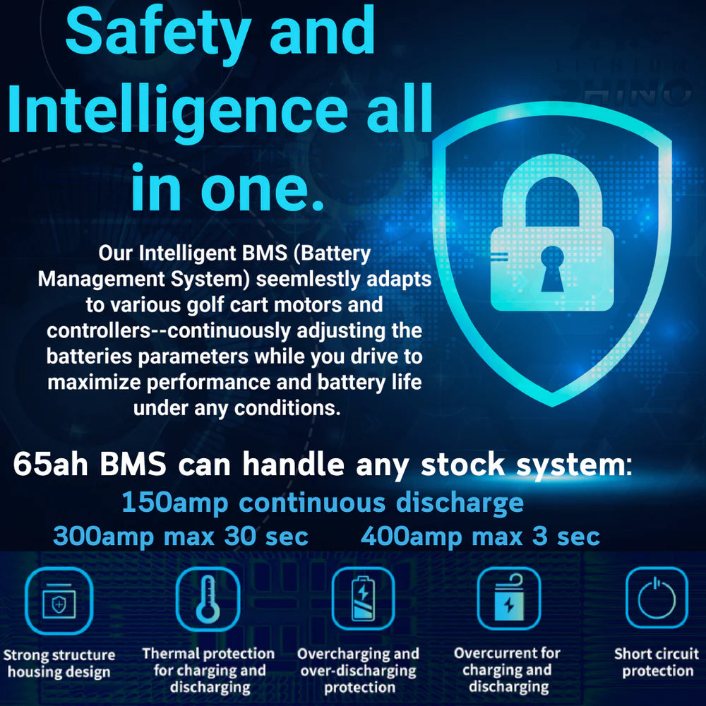 Lithium Rhino 36v 65ah Bundle