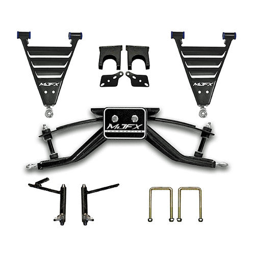 MJFX Club Car DS 6 HD Lift Kit 84- 2000.5 w/ Steel Dust Caps