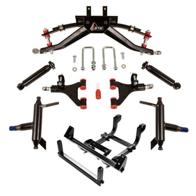 4" GTW Double A-Arm Lift Kit for Yamaha Drive2 Gas with Independent Rear Suspension