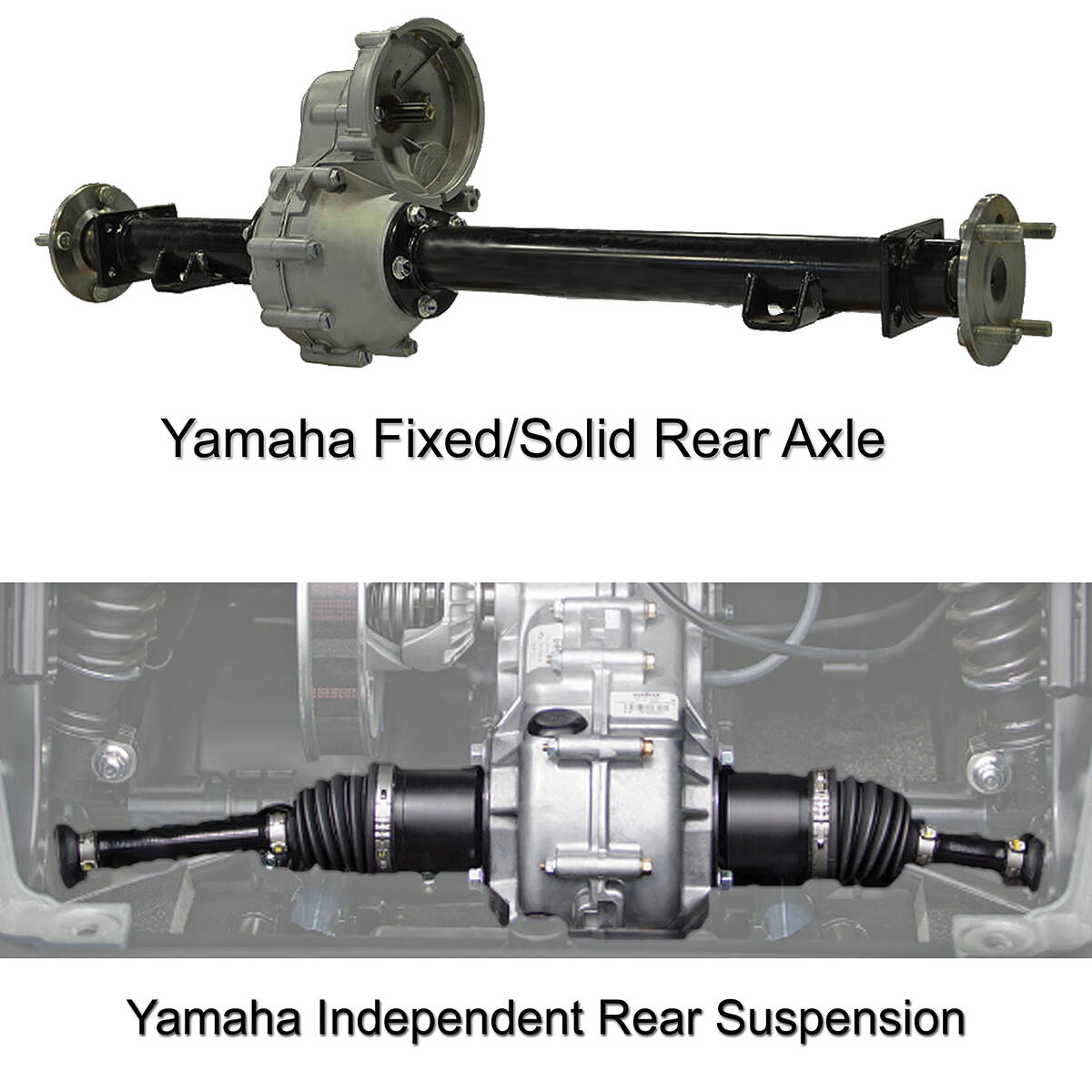 4” GTW Double A-Arm Lift Kit for Yamaha Drive2 Gas with Independent Rear Suspension