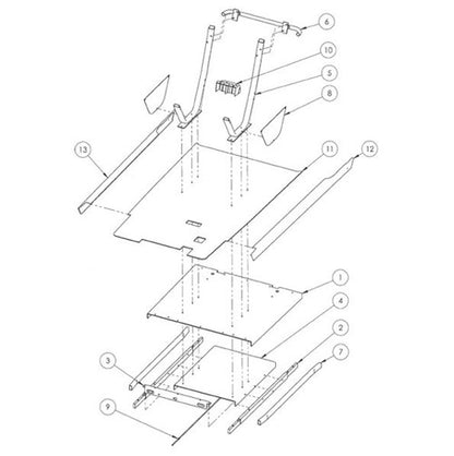 Madjax Stretch Kit for Club Car Precedent Parts Breakdown