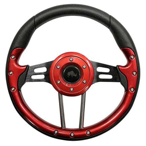 Rhox Aviator 4 Steering Wheel with Black Spokes