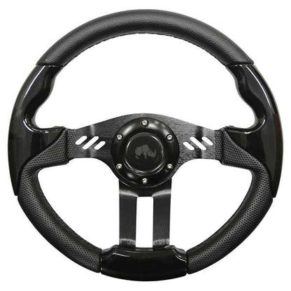 Rhox Aviator 5 Steering Wheel with Black Spokes