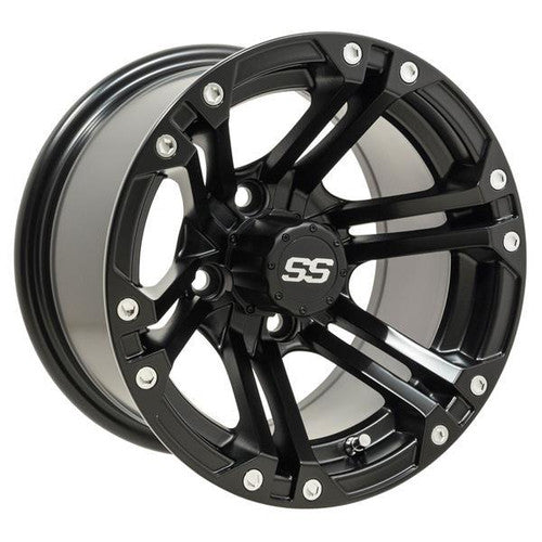 Gtw Specter 12x7 Matte Black Wheel