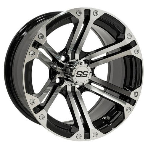 Gtw Specter 14x7 Machined Black Wheel