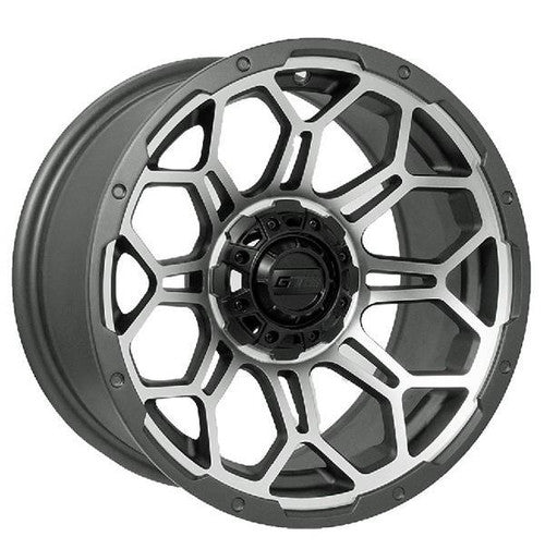 Bravo Wheel, 14x7, Matte Gray/Mach