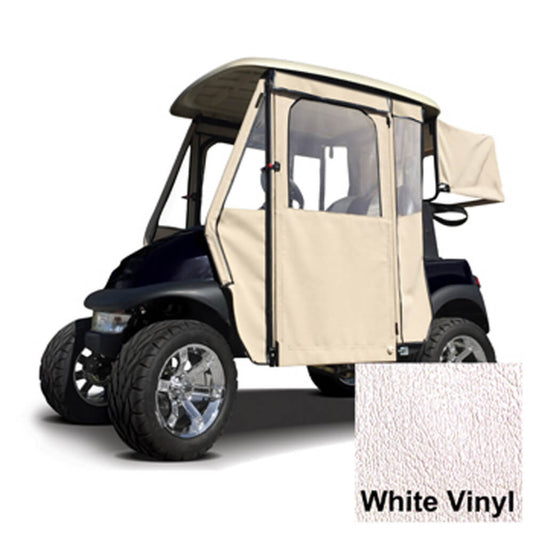 Door Max Vinyl Enclosure for E-Z-GO TXT – White