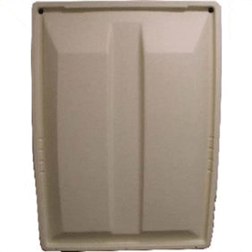 56″ Club Car Carryall Beige RedDotTop (Years 2008-Up)