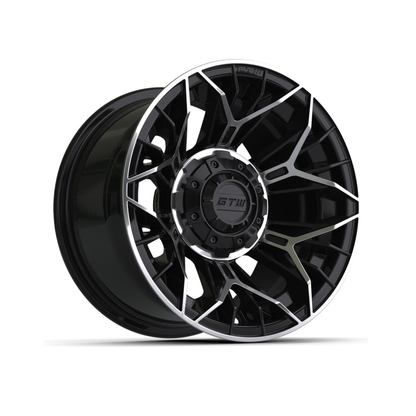 12" GTW Stellar Machined & Black Wheel