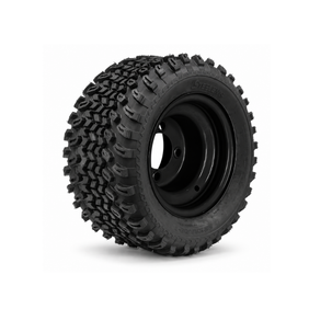 SGC 8” Steel Wheel – Black / STEELENG 22”x11”-8” All Terrain Tire