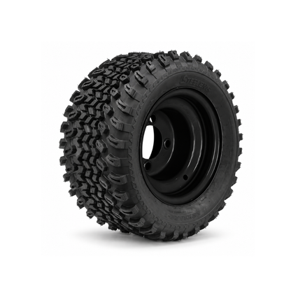SGC 8” Steel Wheel – Black / STEELENG 22”x11”-8” All Terrain Tire