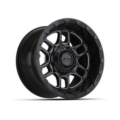 12” GTW Titan Black & Machined Wheel