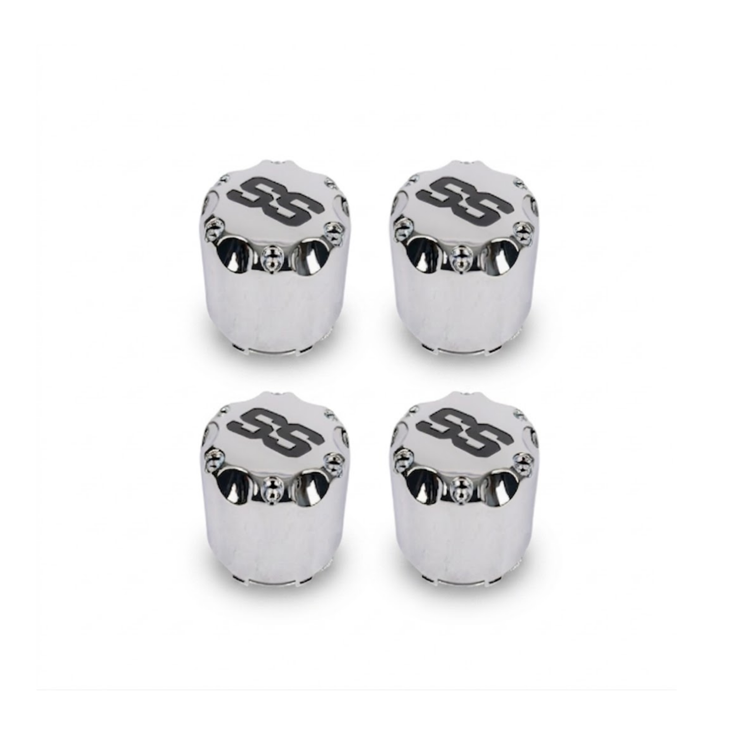 GTW® Snap-In Chrome SS Center Caps (Pack of 4)