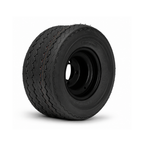 SGC 8” Steel Wheel – Black / STEELENG 18”x8.5”-8” Sawtooth Tire