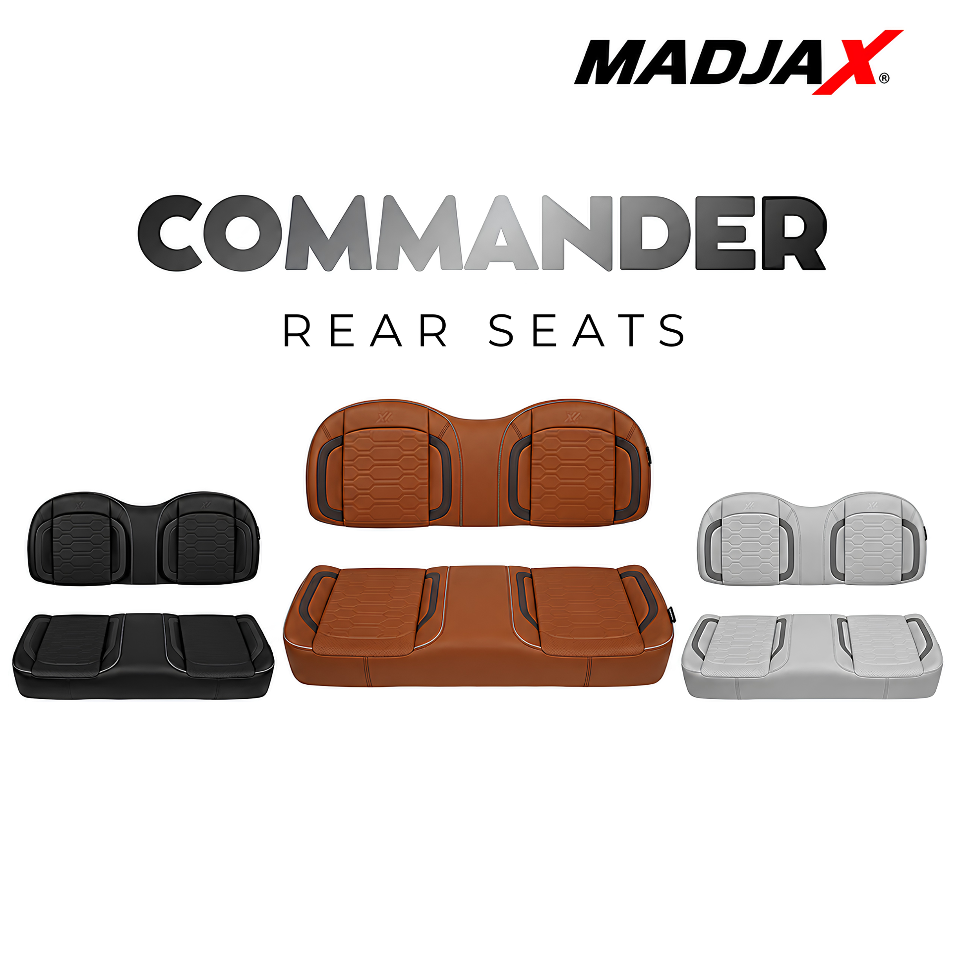 MadJax® Genesis 250/300 Commander Rear Seat Cushions