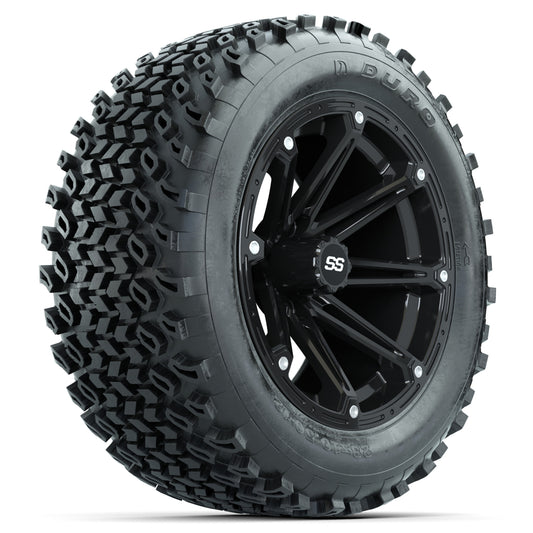 Set of (4) 14 in GTW Element Wheels with 23x10-14 Duro Desert All-Terrain Tires