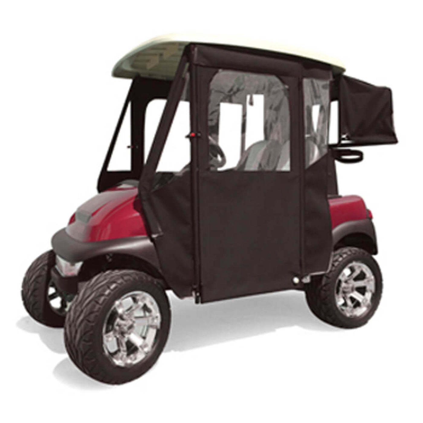 Door Max Sunbrella Enclosure for E-Z-GO T48 – Black