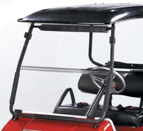 Clear Club Car DS Folding Windshield - 1/4″ (Years 1982-1999)