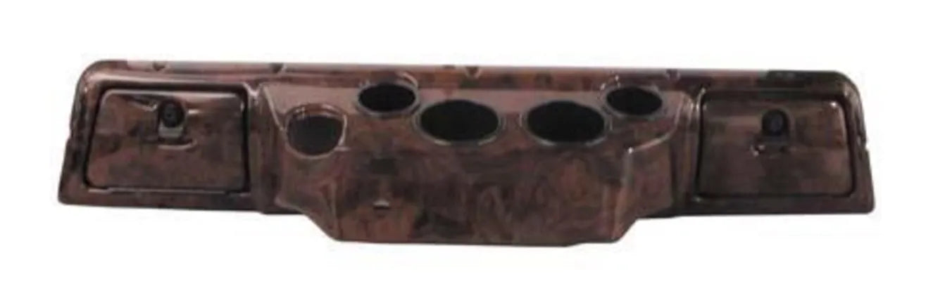 Club Car DS Red Hawk Custom Dash – Woodgrain