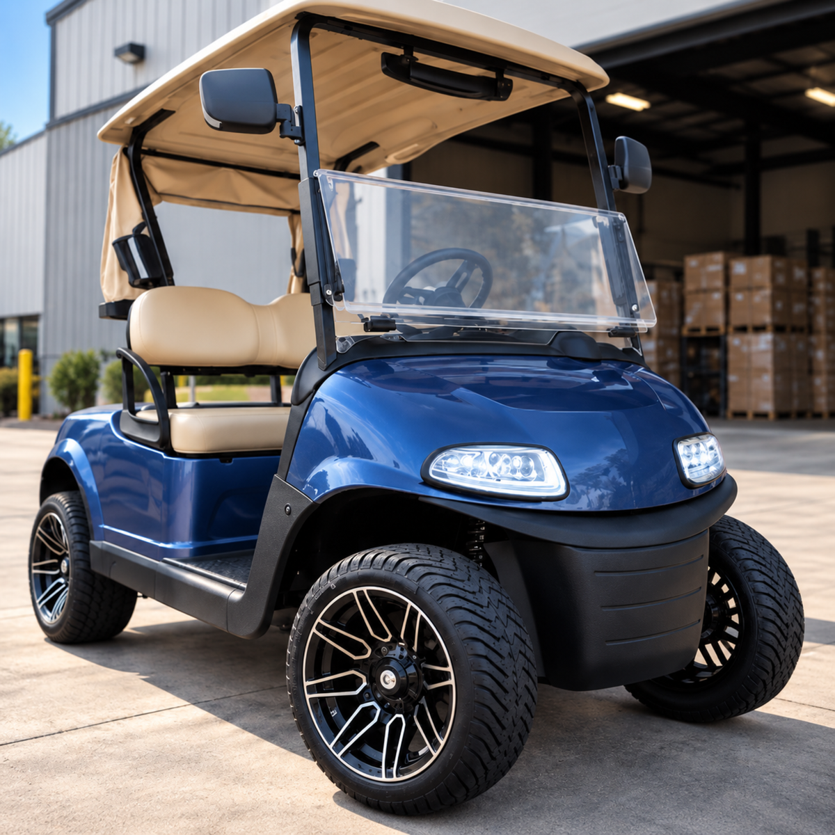 EZGO RXV OEM-Style Front Cowl & Rear Body Kit (2008–2023)