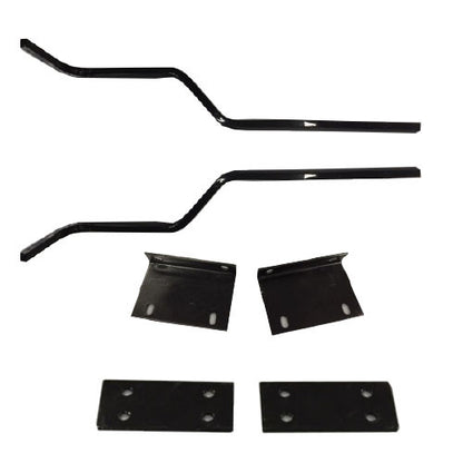 Extended Top aluminum Struts & Brackets for Yamaha Drive with Genesis 300