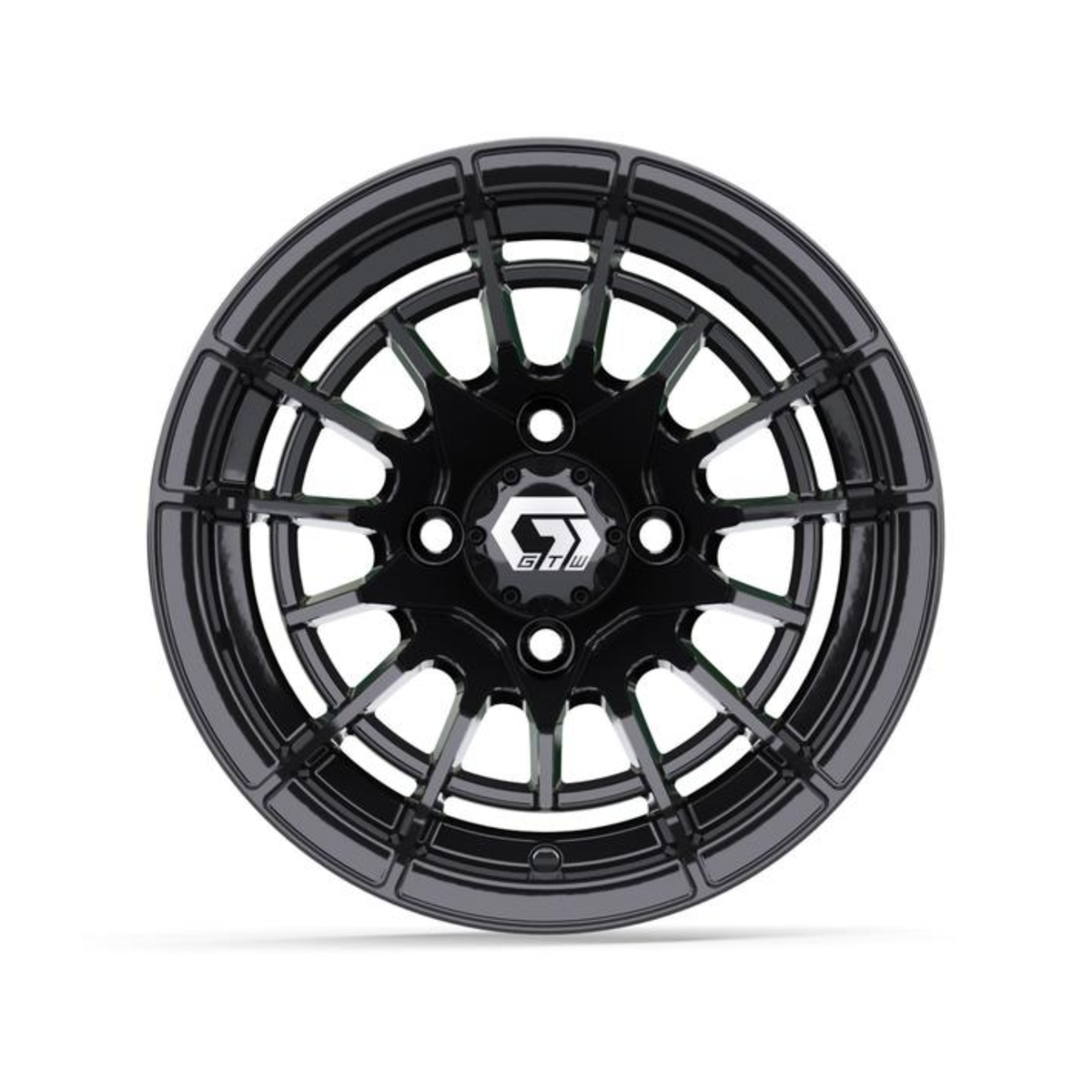 12” GTW Boost Gloss Black Wheel