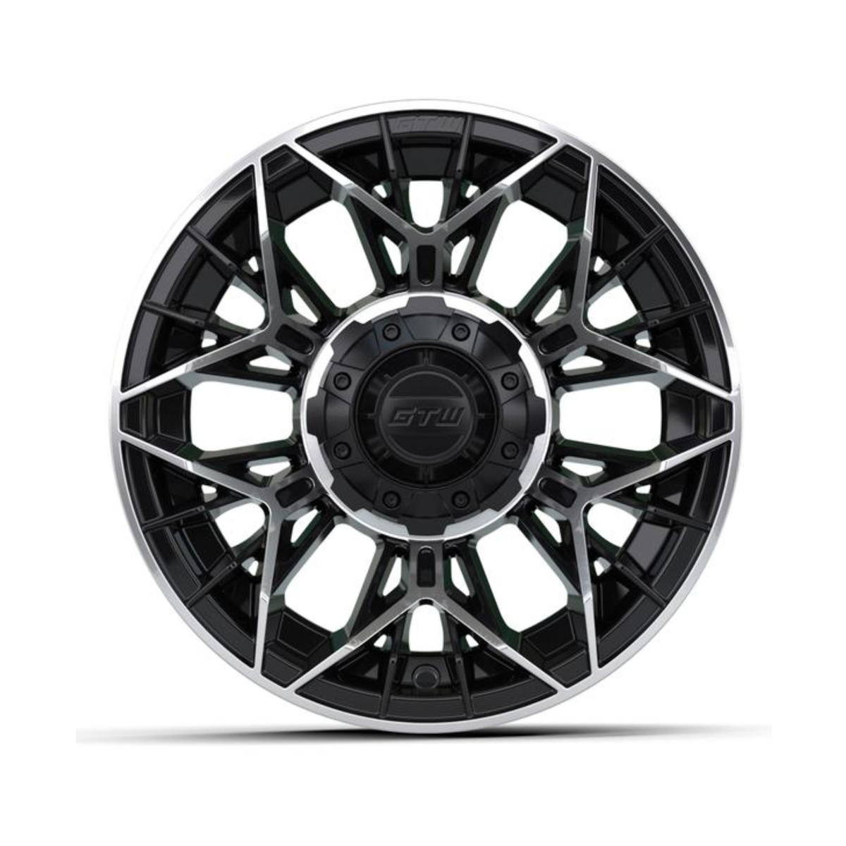 12" GTW Stellar Machined & Black Wheel
