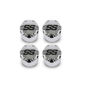 GTW® Snap-In Chrome SS Center Caps (Pack of 4)