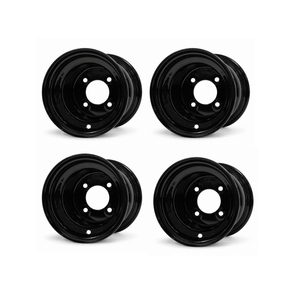 SGC 8” Steel Wheel – Black / STEELENG 18”x8.5”-8” Turf Tire