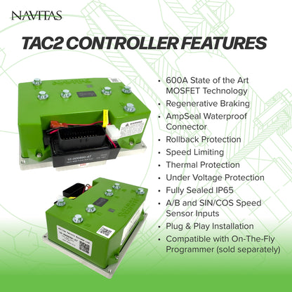 Bad Boy Buggy 600-Amp 4KW Navitas DC to AC TAC2 Conversion Kit