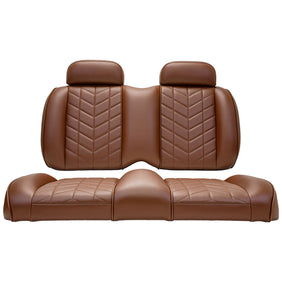 MadJax Aviator EZGO TXT/RXV & MadJax XSeries Front Seat Cushions - Coffee