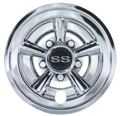 8" Chrome SS Wheel Covers