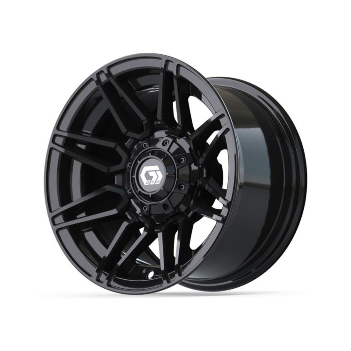 12” GTW Stealth Gloss Black Wheel