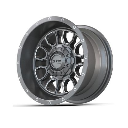 12” GTW Volt Gunmetal with Machined Accents Wheel