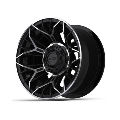 12" GTW Stellar Machined & Black Wheel