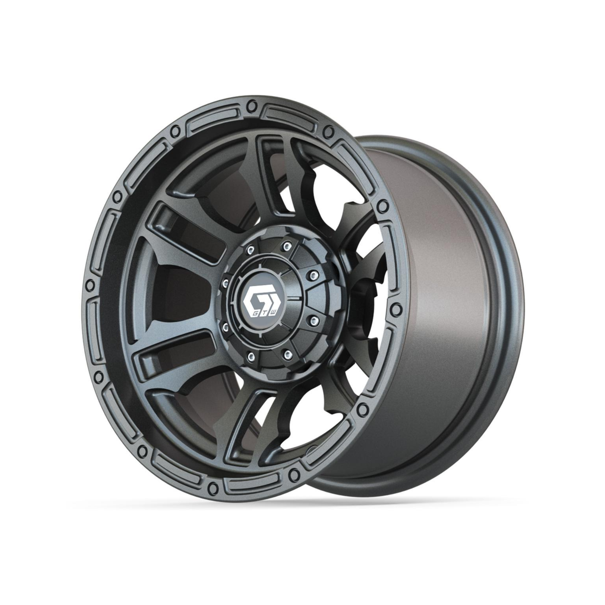 12” GTW Shogun Gloss Gunmetal Wheel