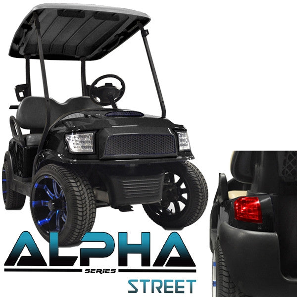 Madjax Club Car Precedent/Tempo ALPHA Street Body Kit with Ultimate Plus Light Kit