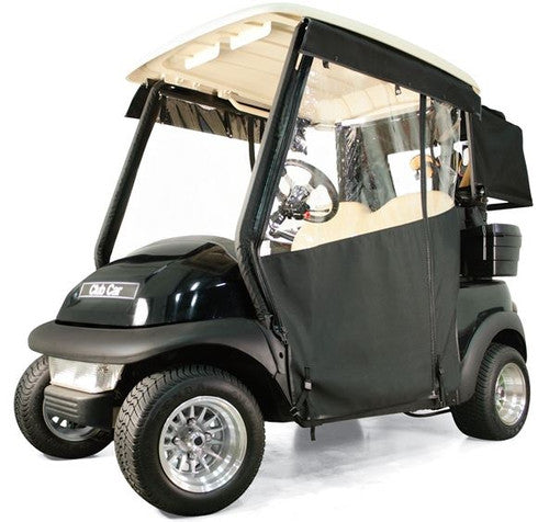 RedDot Chameleon 2 Passenger Track Style Black Enclosure  EZGO TXT (Shown on Precedent)