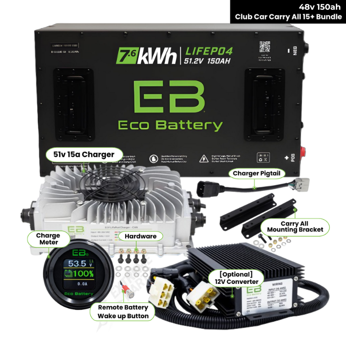 Eco Battery 48v 150ah Lithium Bundle