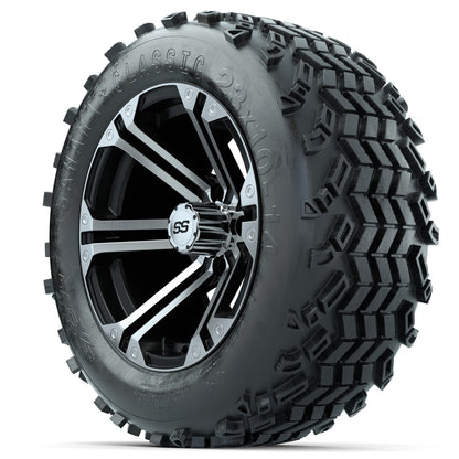 Set of (4) 14 in GTW Specter Wheels with 23x10-14 Sahara Classic All-Terrain Tires