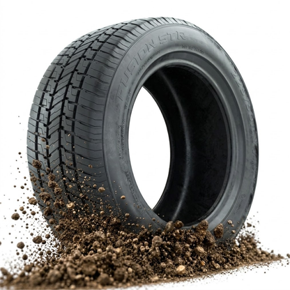 GTW® Fusion STR 225/50-R14 DOT-Approved Steel-Belted Radial Golf Cart Tire