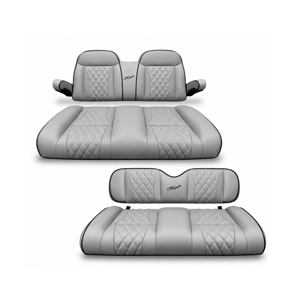 Kozip Aeris Front Seat Cushion Set – EZGO RXV/TXT